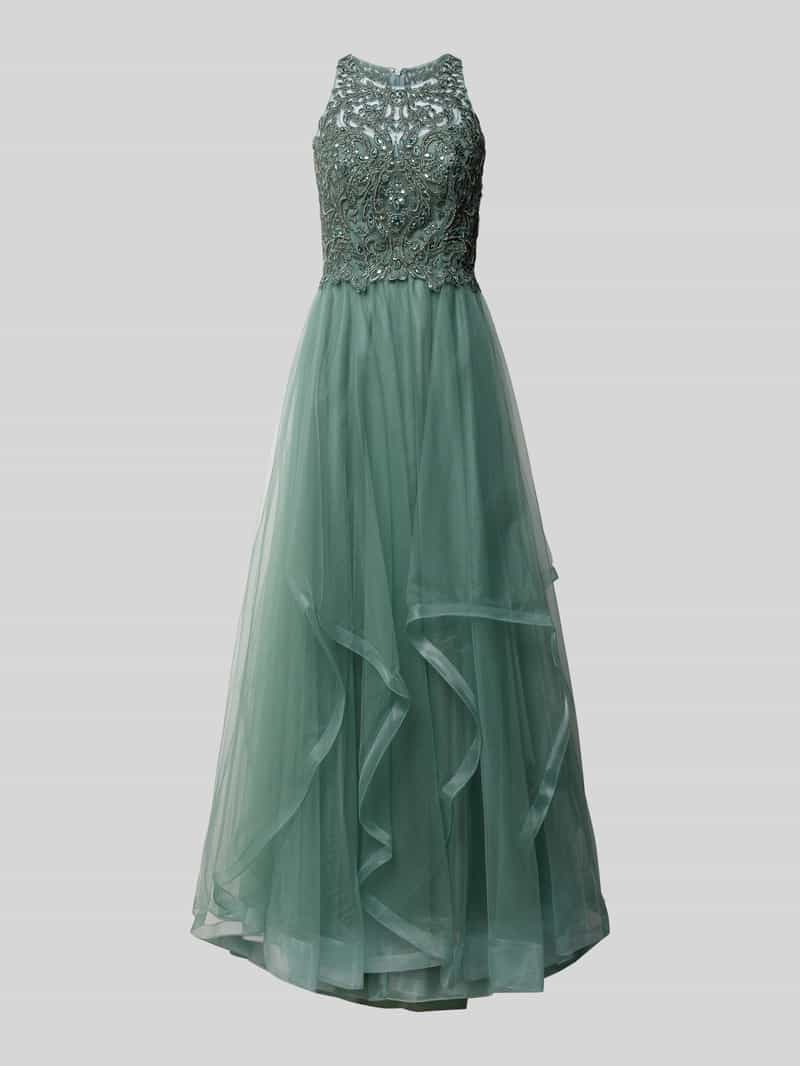 Laona Avondjurk met strass-steentjes