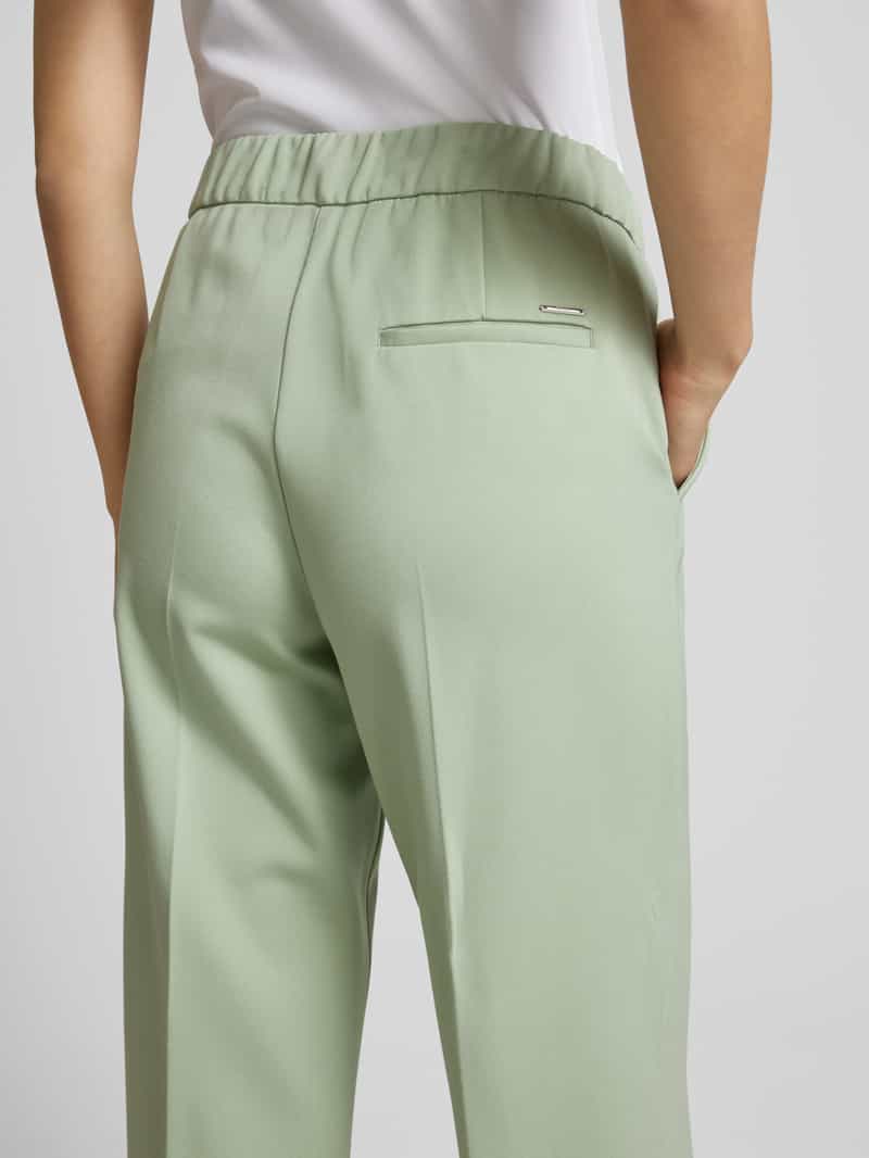 BRAX Wide leg stoffen broek met vaste persplooien model 'Style.Maine'