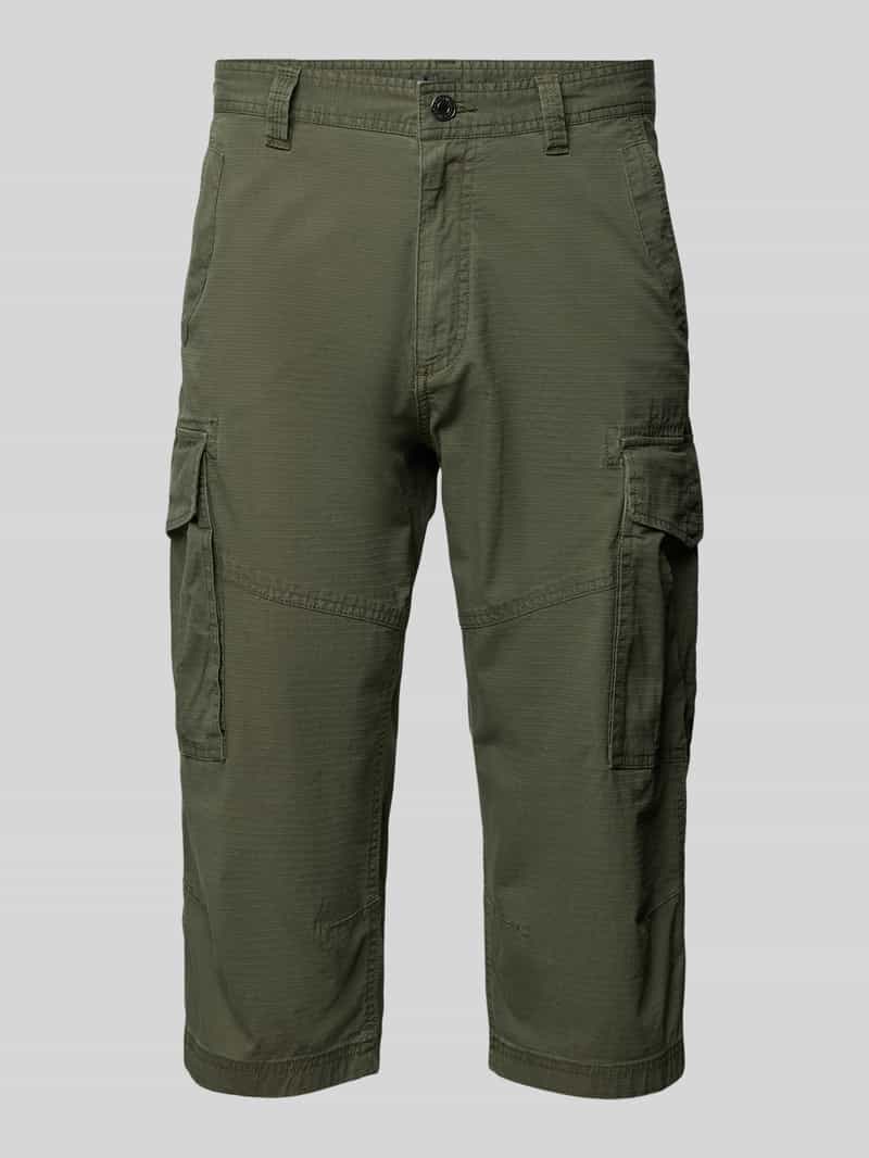 s.Oliver BLACK LABEL Relaxed fit bermuda van katoenmix model 'FILE'