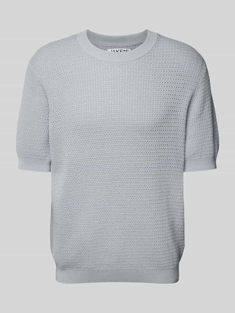 JAKE*S STUDIO MEN Gebreide pullover met ribboorden