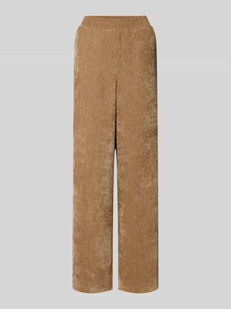 Jake*s Casual Fluwelen broek met elastische band