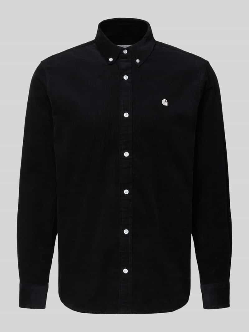 Regular fit vrijetijdsoverhemd van corduroy met button-downkraag