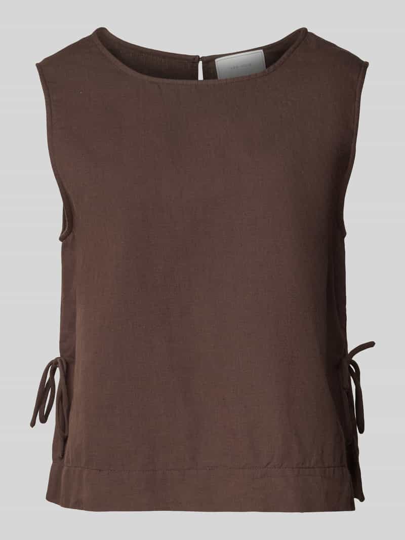 NEO NOIR Blousetop met ronde hals model 'Svetlana'
