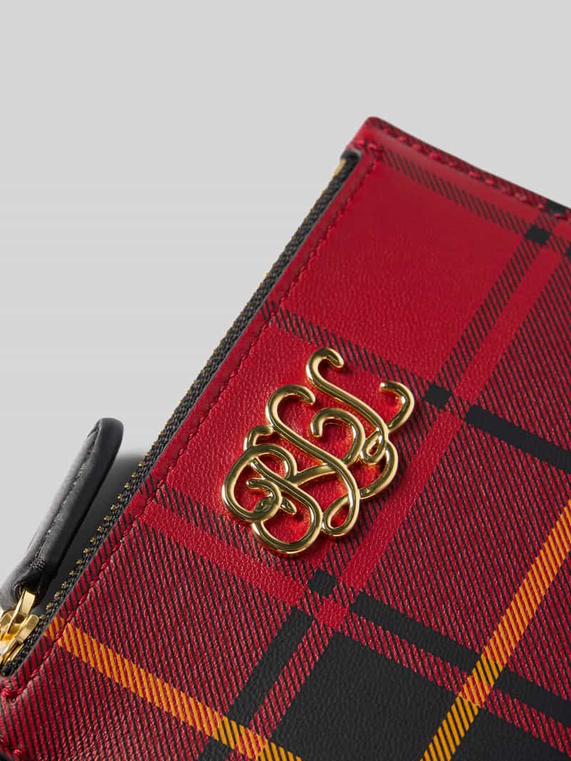Lauren Ralph Lauren Hanger van schapenleer met labelapplicatie