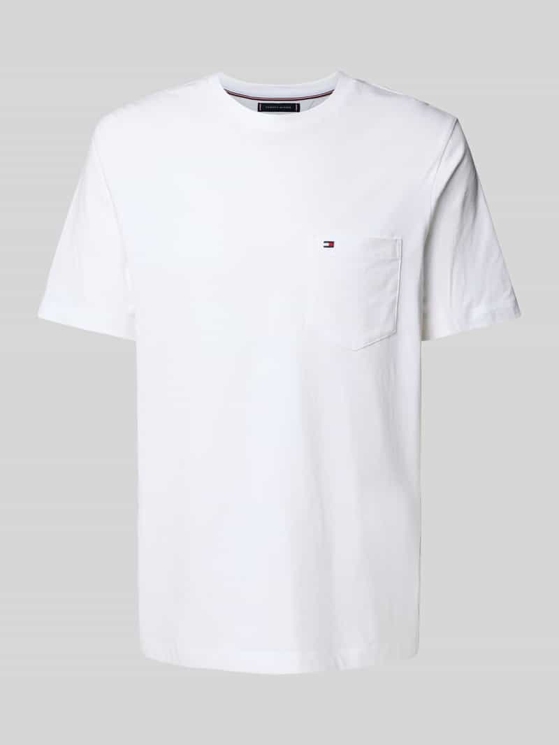 Tommy Hilfiger Regular fit T-shirt van puur katoen