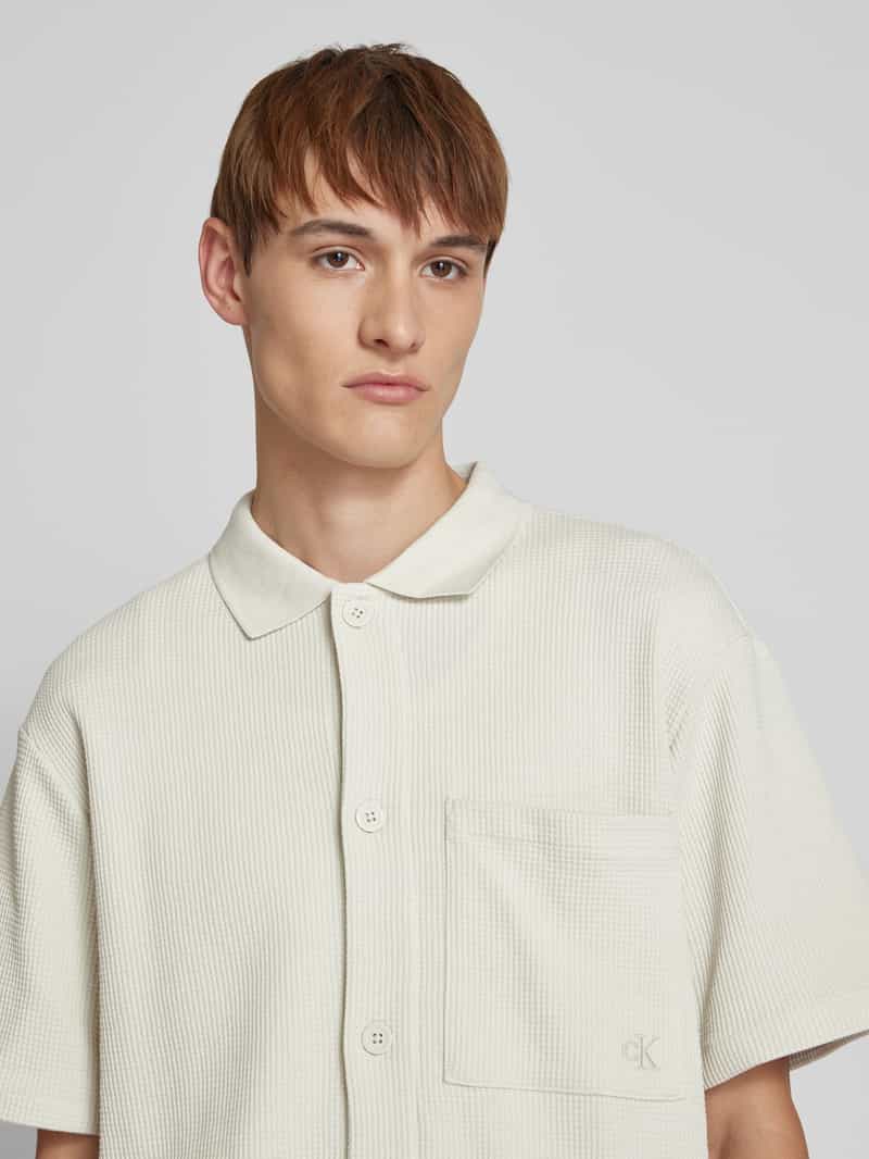 Calvin Klein Jeans Vrijetijdsoverhemd met knoopsluiting
