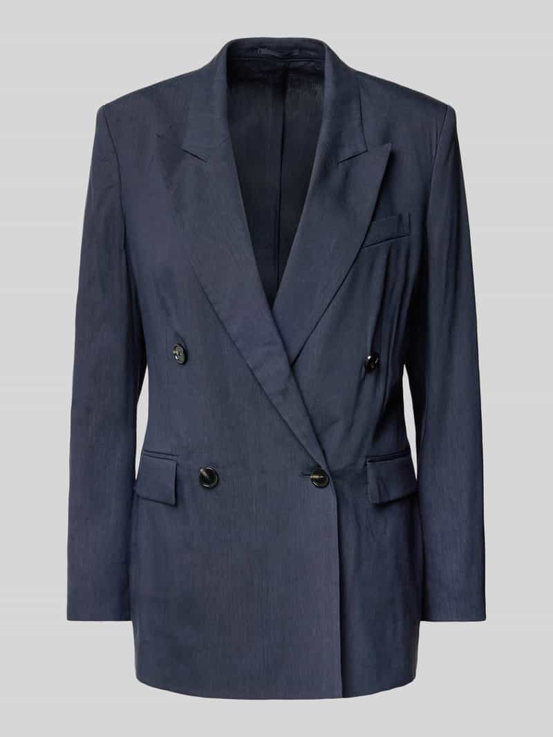 Boss Blazer met paspelzak op de borst model 'Jupan'