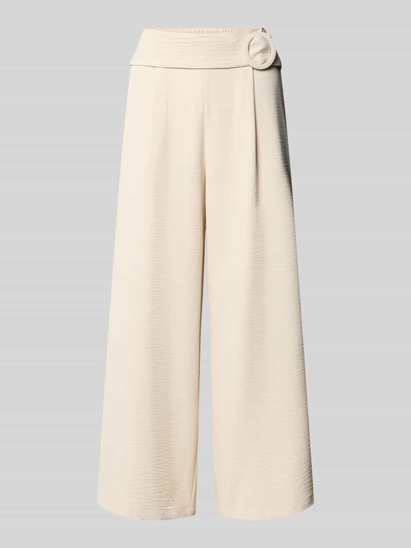Zero Stoffen broek met Franse steekzakken