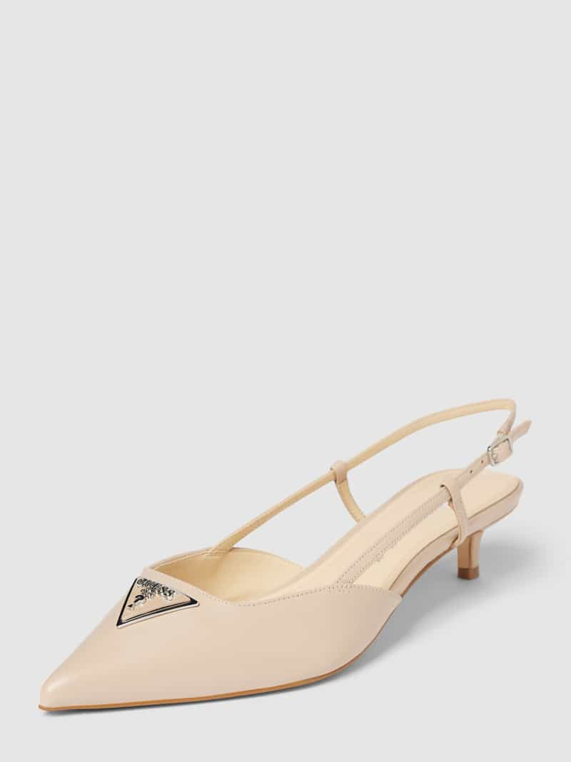 Guess Leren pumps met labelapplicatie, model 'JESSON'