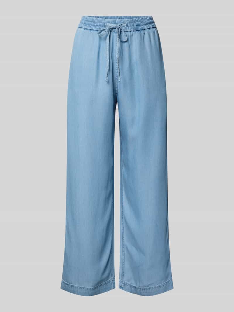 Marc O'Polo Ruime broek in lichtgewicht lyocell in een denimlook