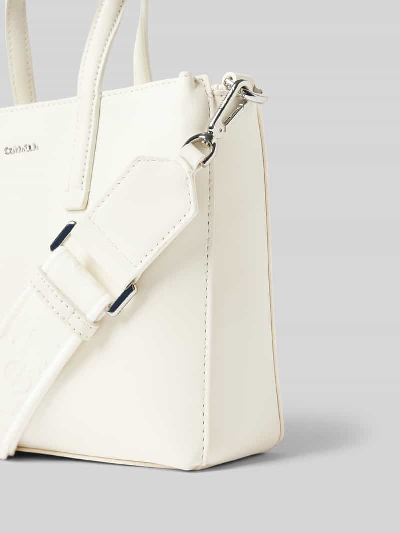 CK Calvin Klein Tote bag met labelapplicatie model 'CK MUST'