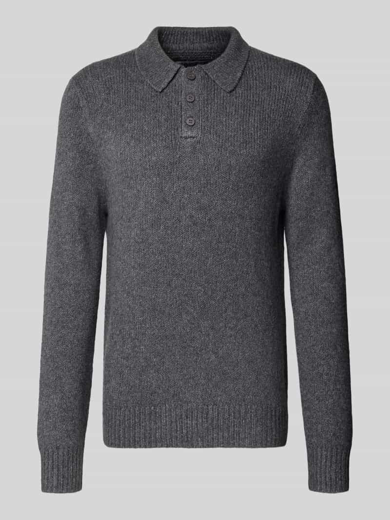 Jake*s Studio Men Regular fit pullover met katoen en wol model 'WALTER'
