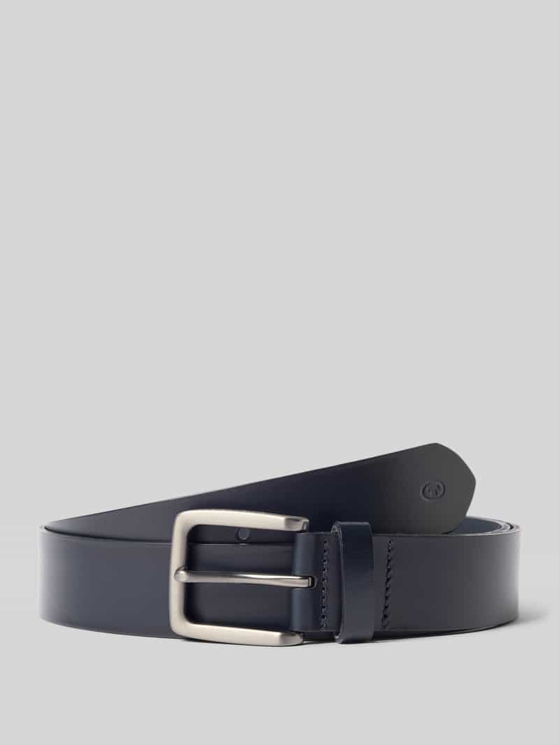 Leren riem met doornsluiting, model 'Scott'