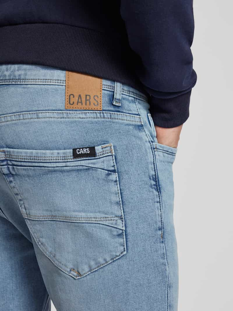 CARS JEANS Slim fit jeans met labeldetail model 'BLAST'