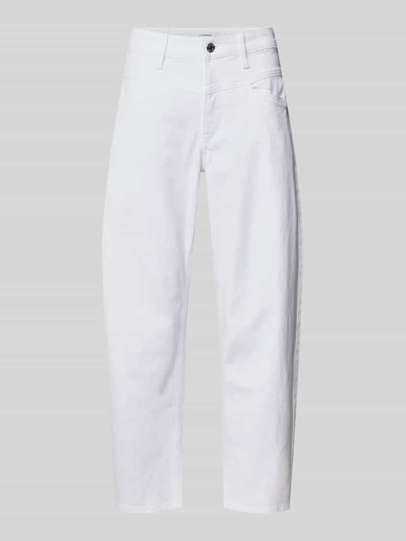 barrel fit jeans met steekzakken