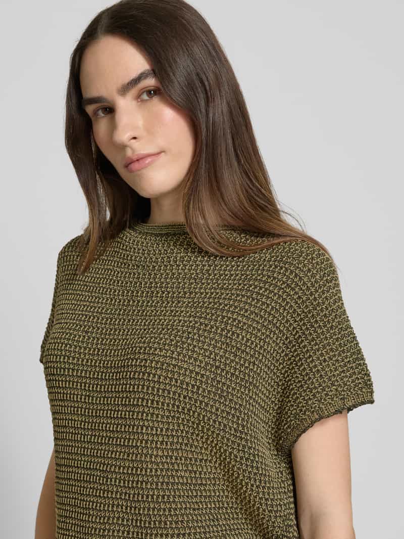 s.Oliver BLACK LABEL Loose fit gebreide spencer met extra brede schouders