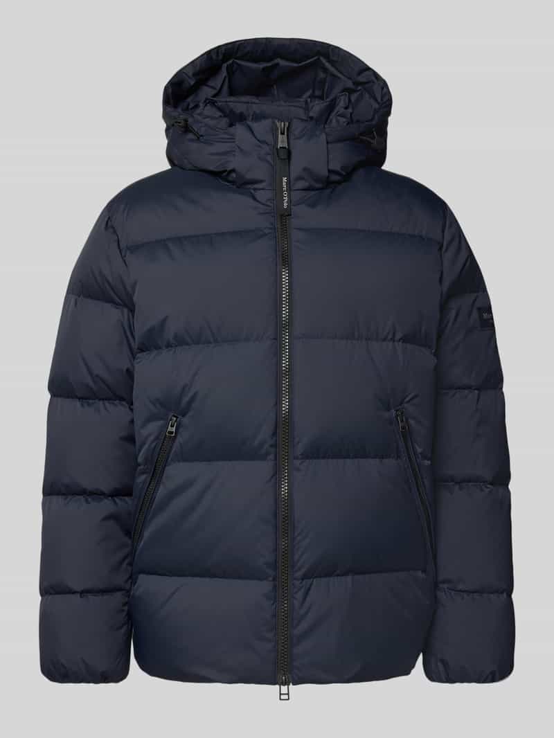 Marc O'Polo Regular fit donsjack met afneembare capuchon