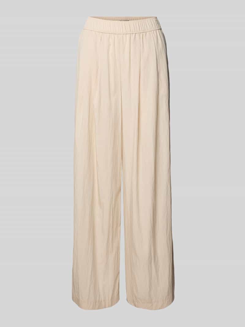 Zero Broek van viscosemix met elastische band