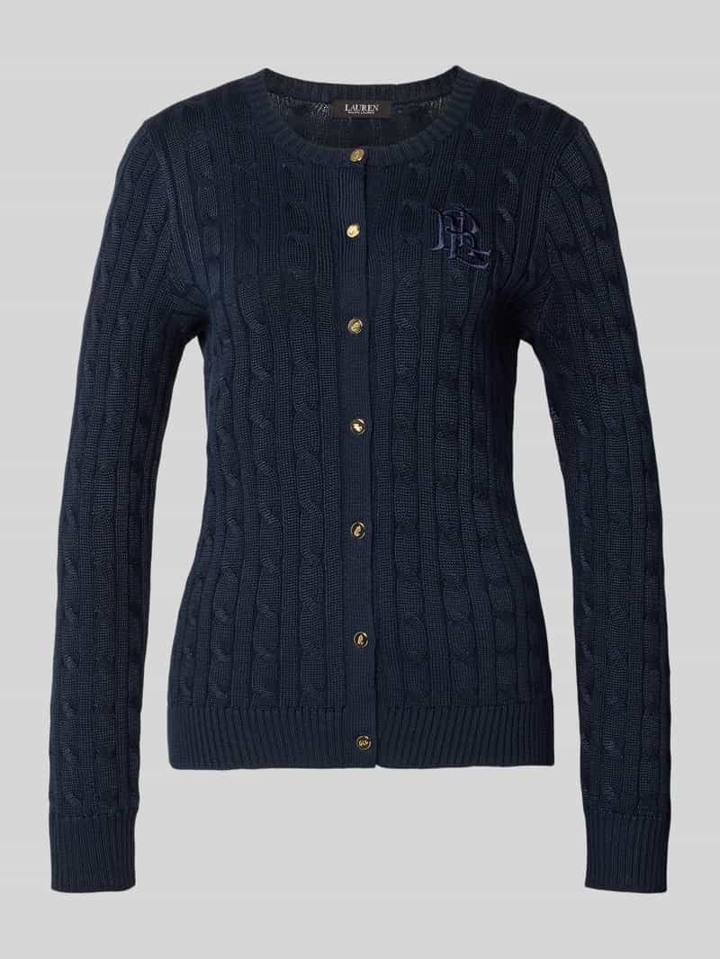 Lauren Ralph Lauren Cardigan met geborduurd logo