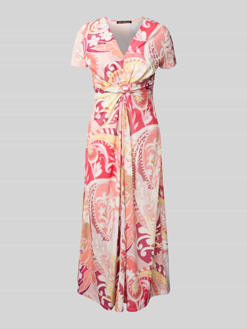 Betty Barclay Midi-jurk met knoopdetail
