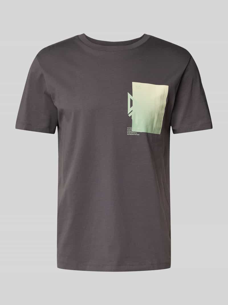 Tom Tailor Denim Regular fit T-shirt van puur katoen