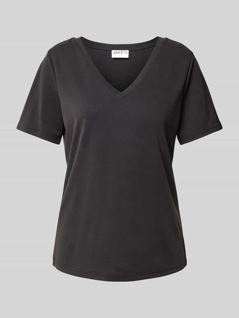 T-shirt met V-hals