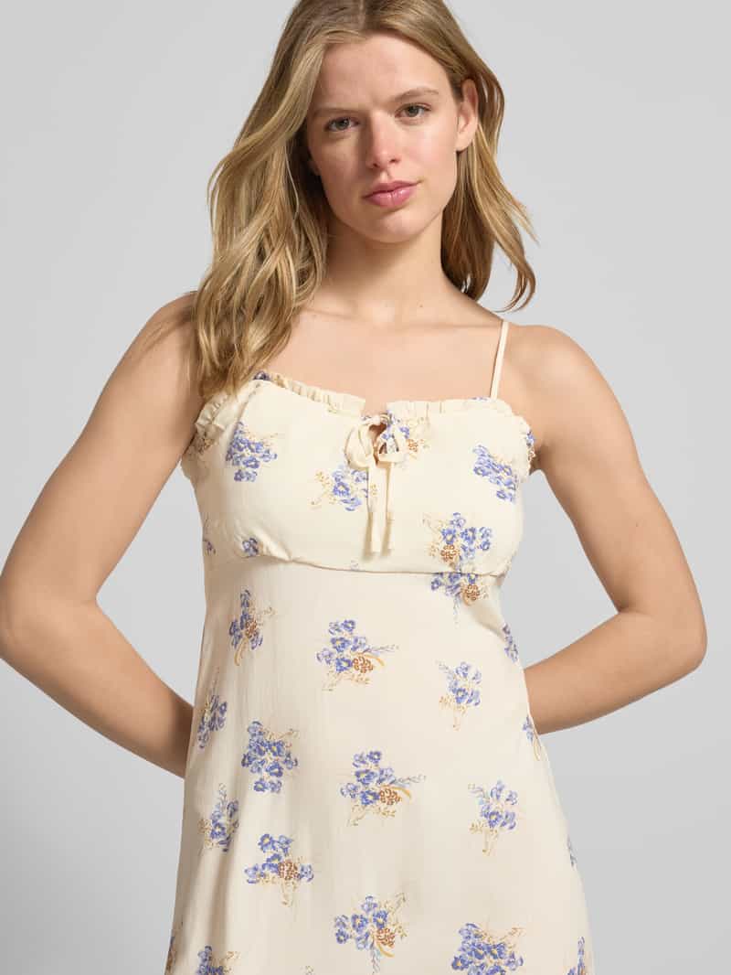 Only Smal vrijetijdsjurk van pure viscose model 'NELLY' offwhite, foto 4