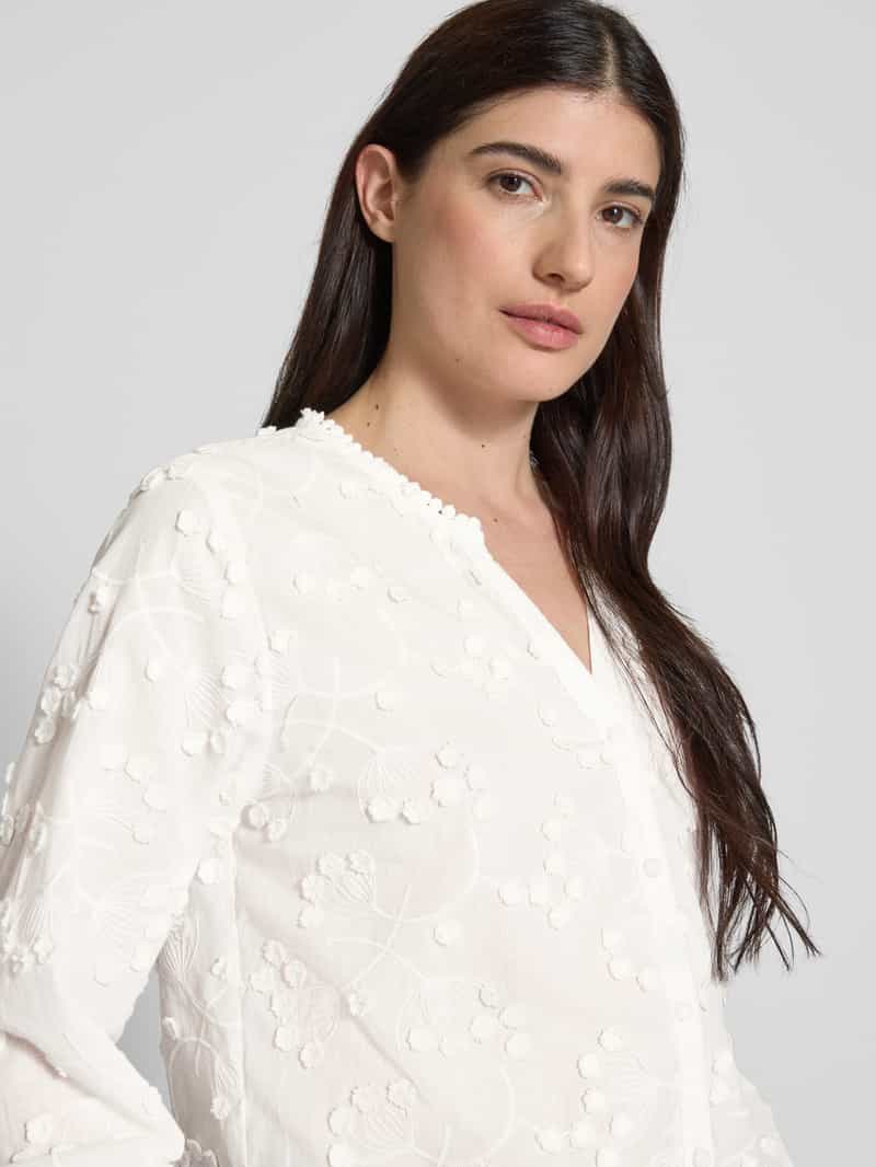 FREE QUENT Regular fit blouse met V-hals model 'Selia'
