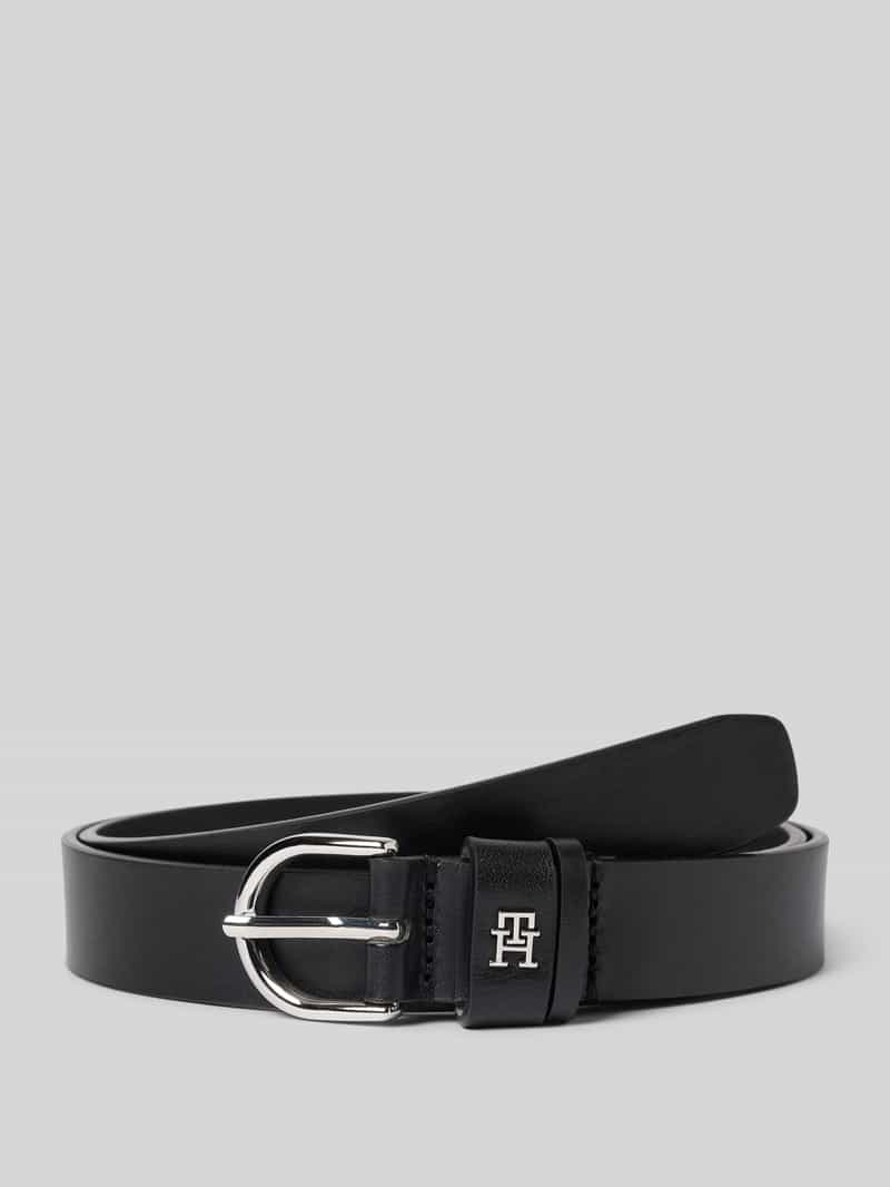 Tommy Hilfiger Smalle riem van runderleer