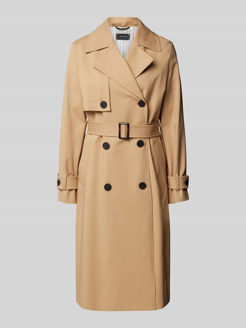 comma Trenchcoat met tailleriem
