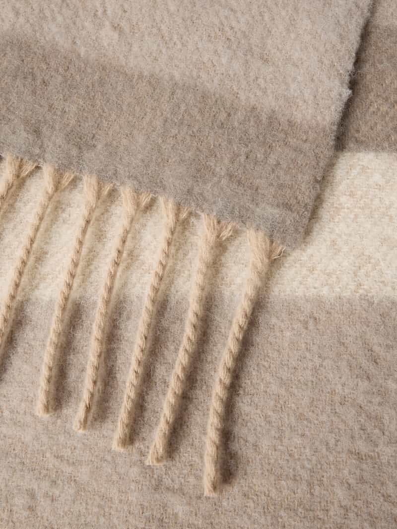 Marc O'Polo Sjaal van een mix van scheerwol en alpaca