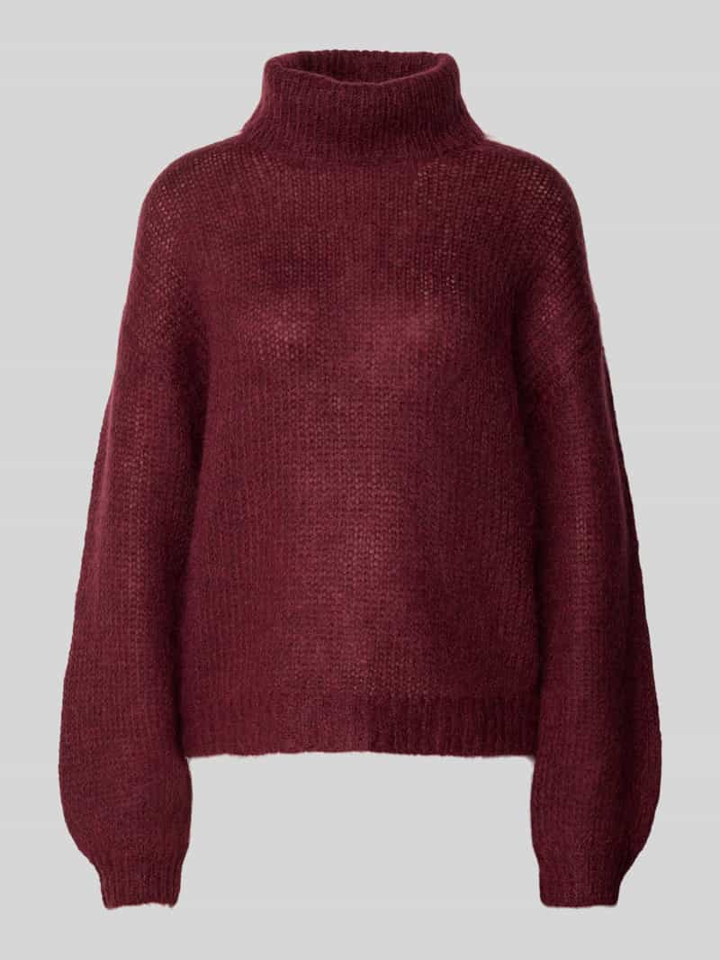 YAS Oversized gebreide pullover met ribboorden model 'LAMBI'