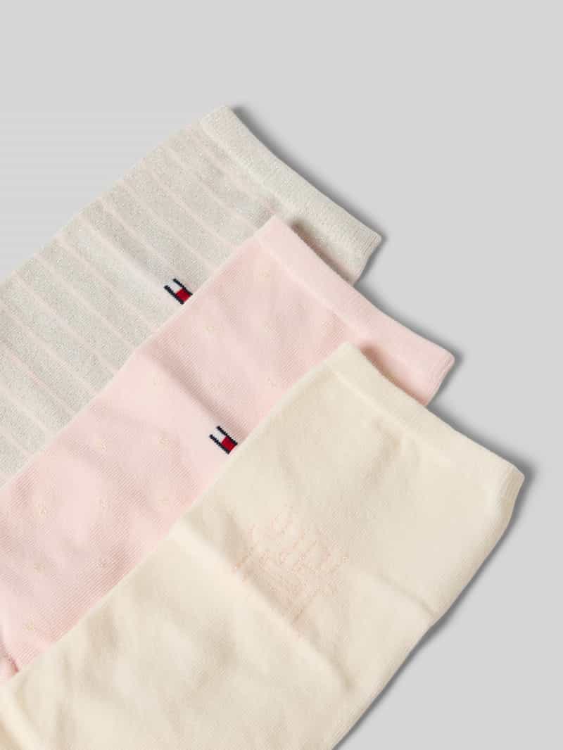 Tommy Hilfiger Sokken van katoenmix in een set van 3 paar