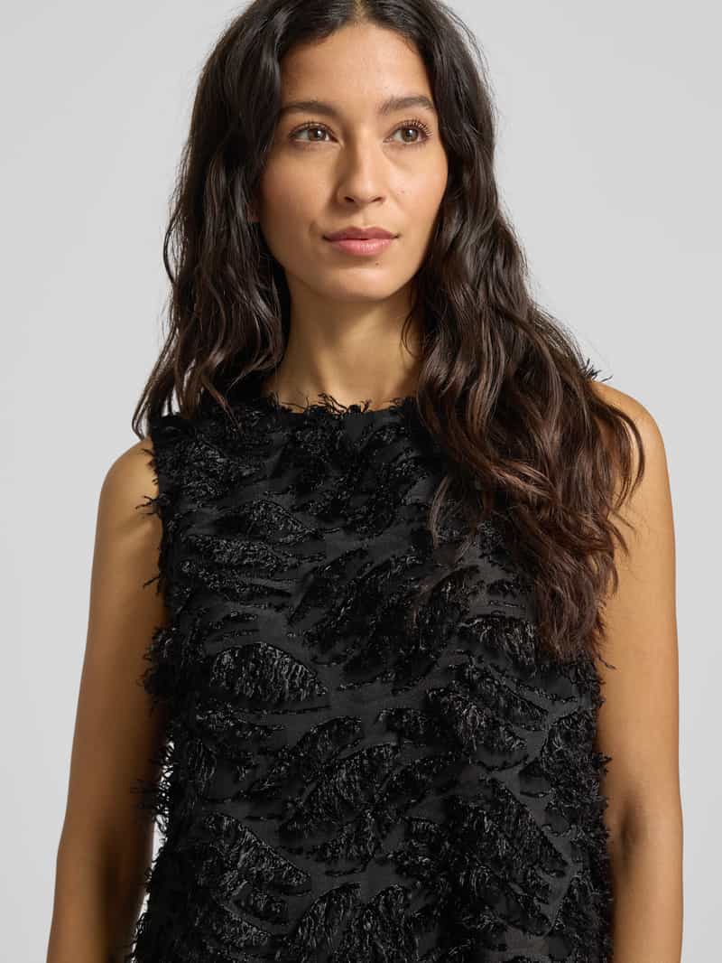 FREE QUENT Knielange jurk met franjes modell 'VILLA'