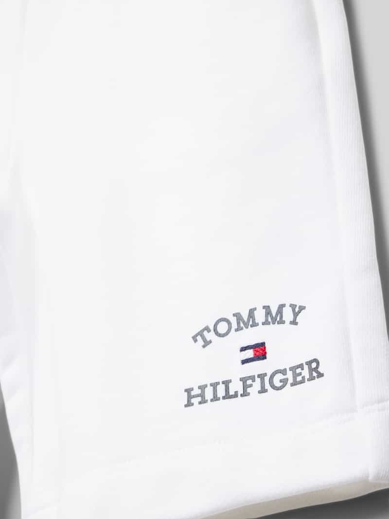 Tommy Hilfiger Kids Sweatshorts met labelprint