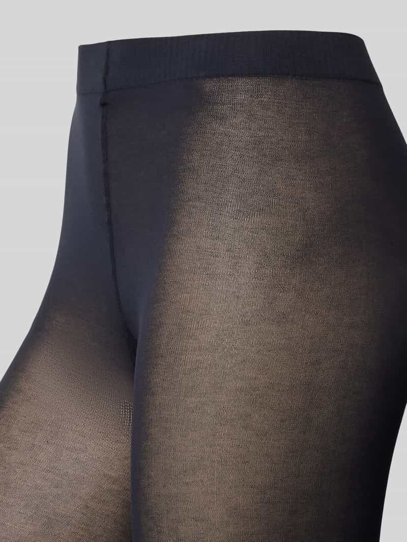 Falke Panty met katoen donkerblauw, foto 3