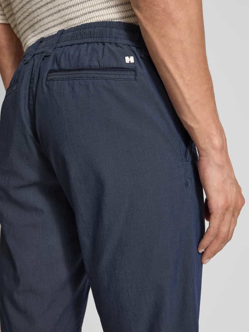 s.Oliver RED LABEL Regular fit korte chino van katoenmix
