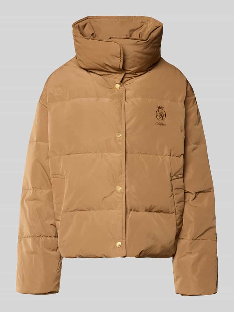 Tommy Hilfiger Regular fit donsjack met labelstitching