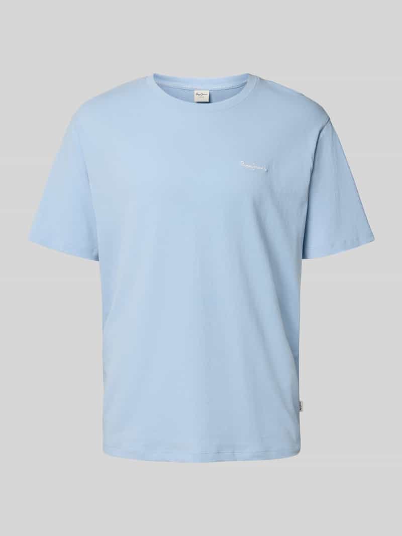 Pepe Jeans Regular fit T-shirt van puur katoen