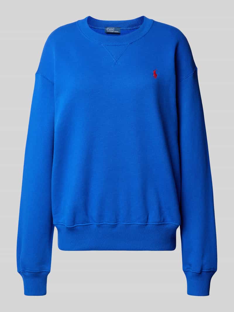 Polo Ralph Lauren Sweatshirt met ronde hals en labelstitching