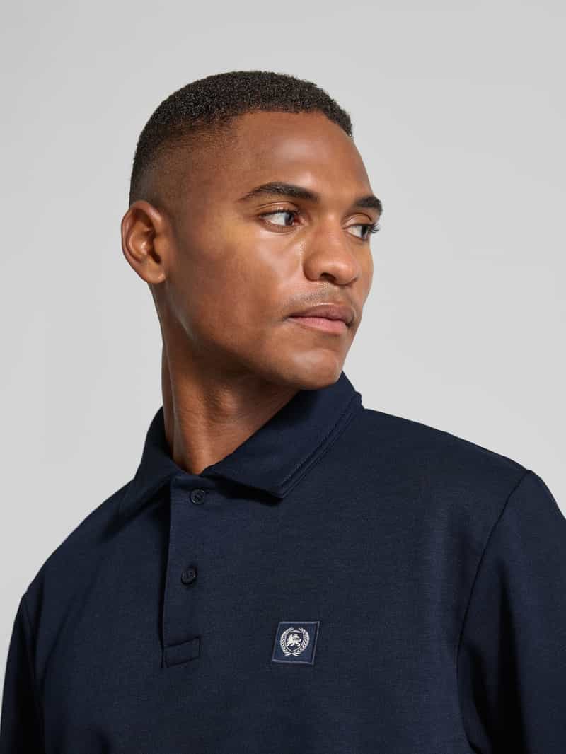 Lerros Sweatshirt met polokraag