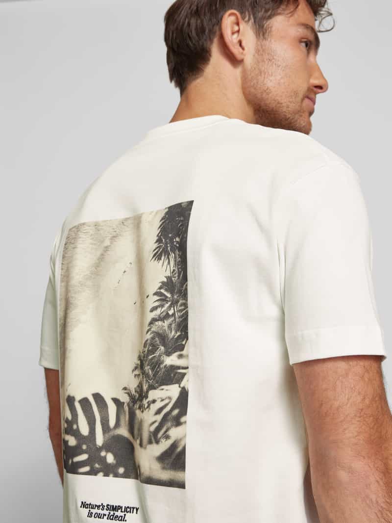 Marc O'Polo Regular fit T-shirt van puur katoen
