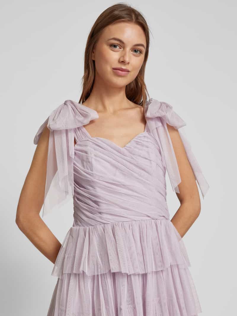 Lace & Beads Avondjurk met volants