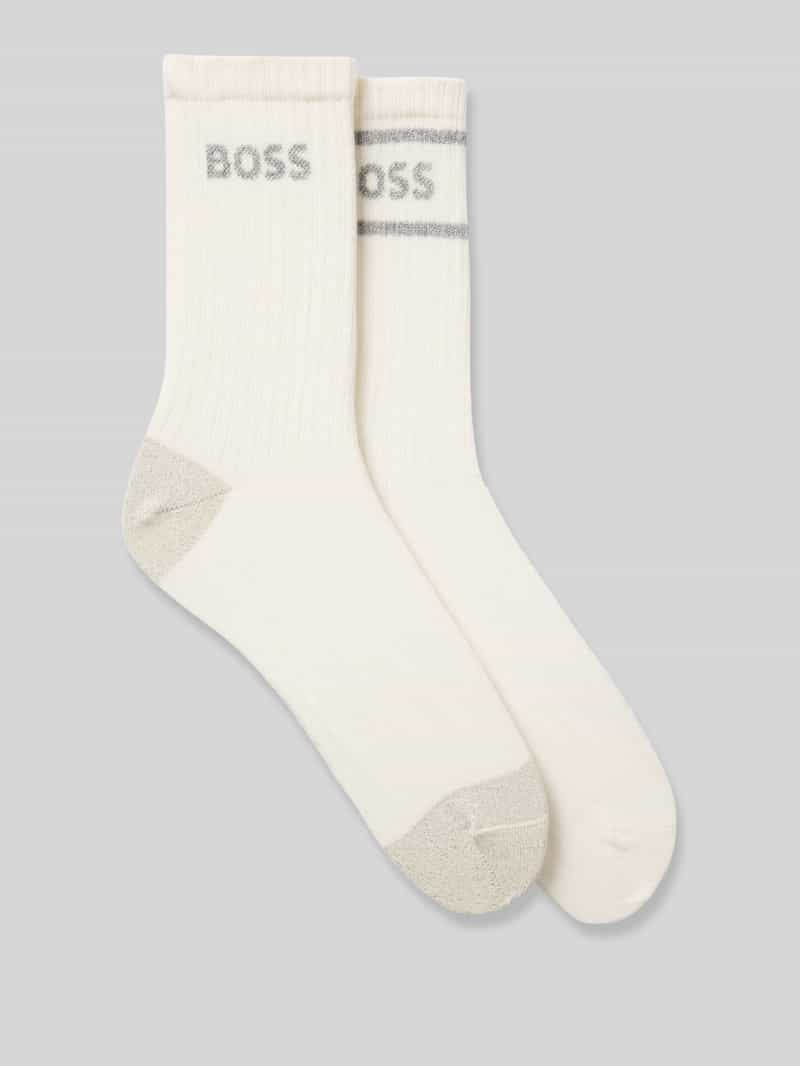Boss Sokken van katoenmix in een set van 2 paar