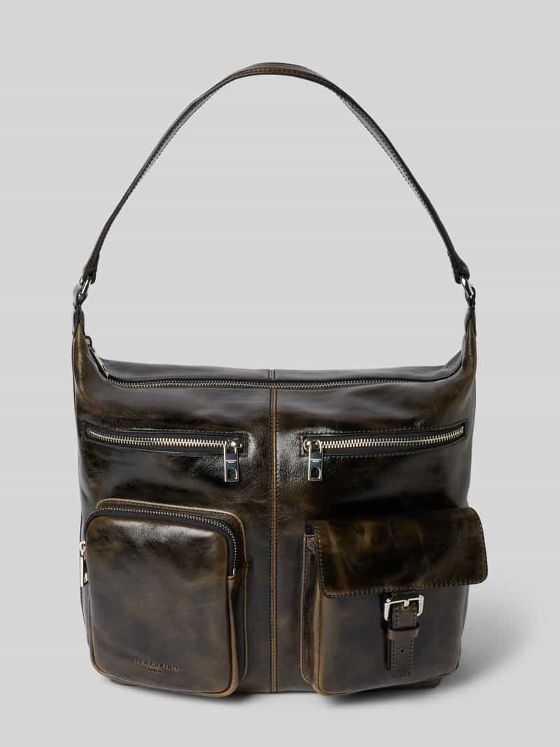 Liebeskind berlin Handtas van leer met diverse vakken, model 'ANDREA HOBO M'