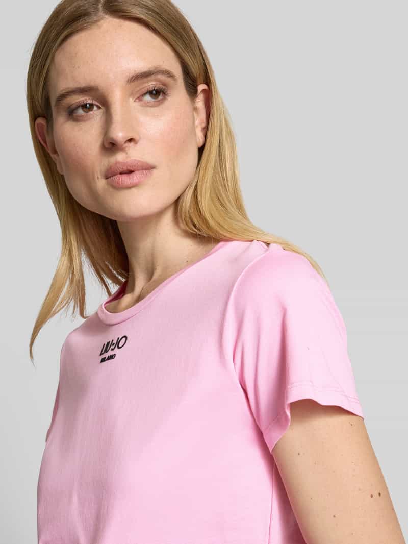 LIU JO SPORT T-shirt met labelprint