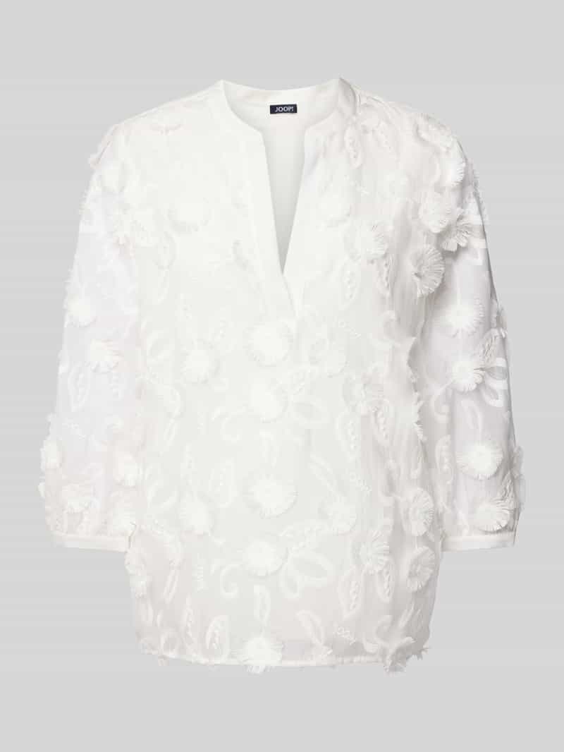 Joop! Relaxed fit blouse met 3 4-mouwen model 'Belle'