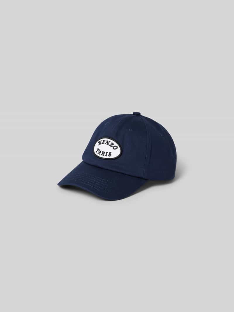 Baseballpet met labelpatch