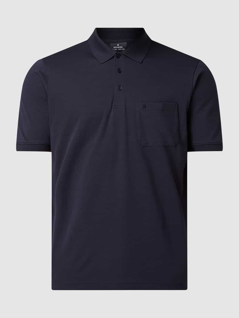 RAGMAN Poloshirt met borstzak