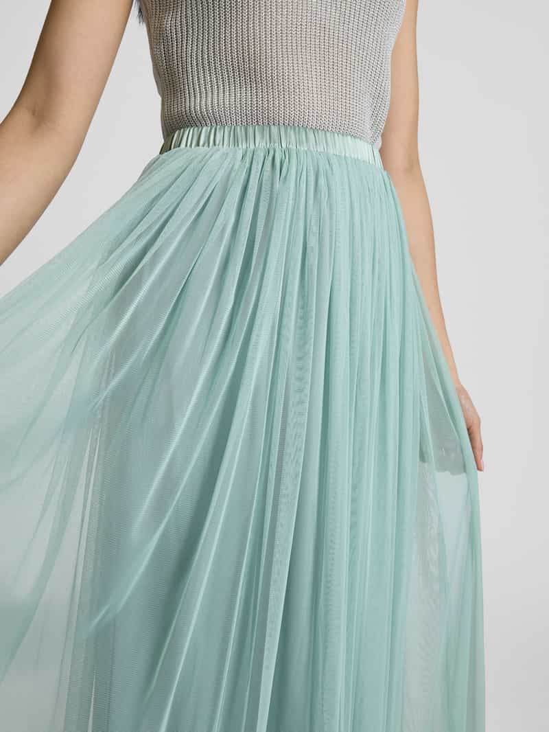 Lace & Beads Maxirok met elastische band